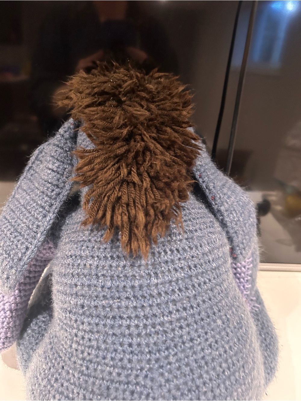 Hand crocheted eeyore - Picture 3 of 13